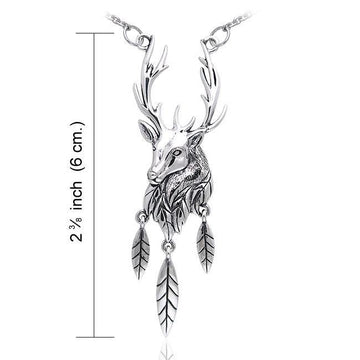 Ted Andrews Deer Stag Necklace TNC071 - Jewelry